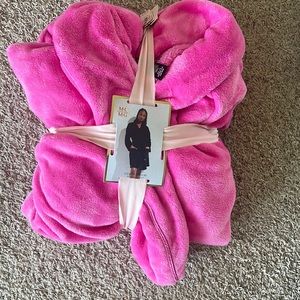 Victoria Secret Hot Pink Robe NWT